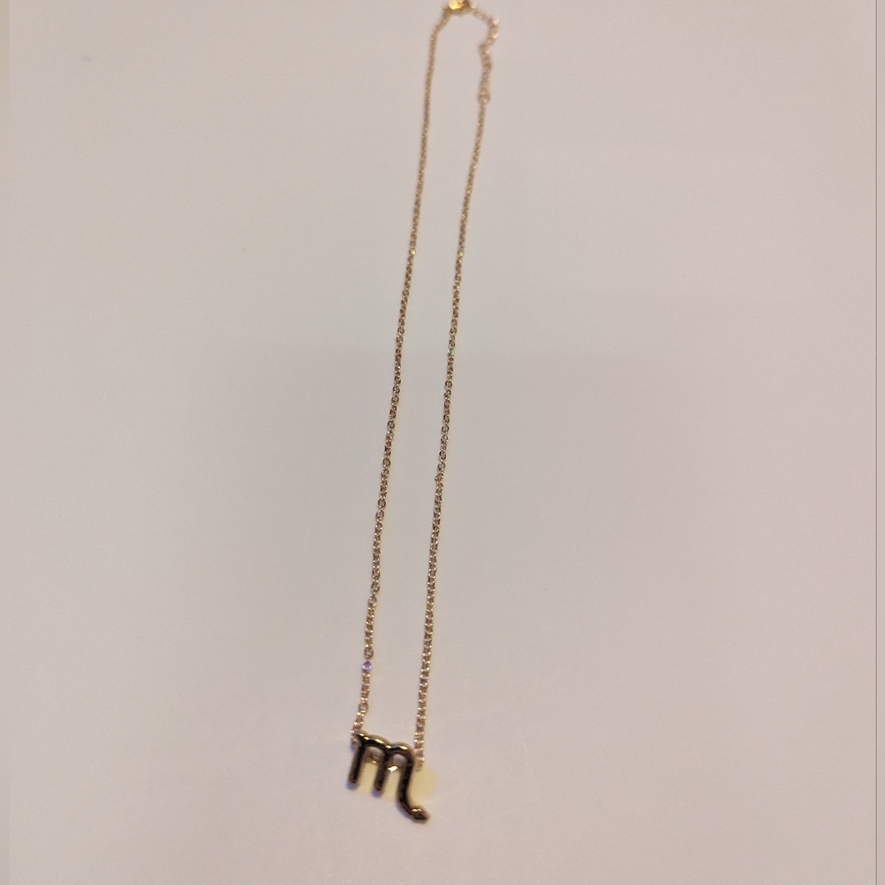 Zodiac Scorpio Sign fashion Necklace - Picture 8 of 10